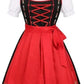 Lennon | dirndl kleid mit floraler stickerei für frauen