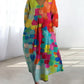 Sabrina - bunt bedrucktes kleid