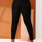 Schwarze High-Waist-Leggings mit Shaping-Effekt und Stretch - Lena