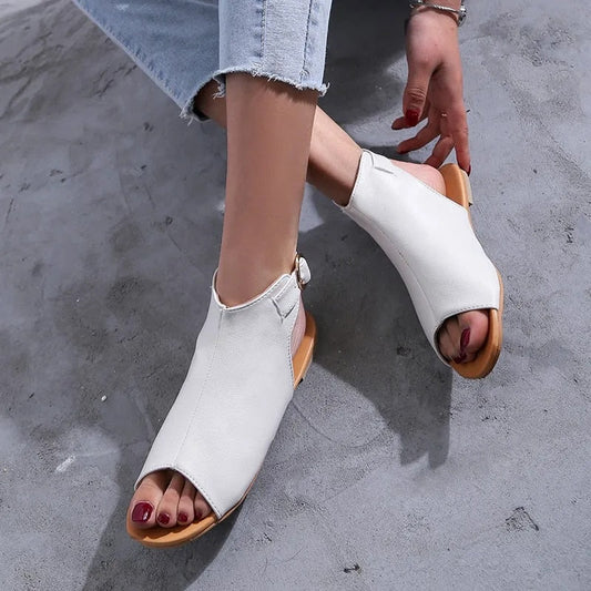 Schwarz Sandalen- Cara