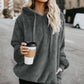 Kuscheliger Hoodie Braun – Mila