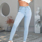 Blaue Skinny-Jeans - Emma