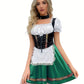 Traditionelles Oktoberfest Dirndl in Grün - Lena