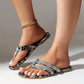 Leopardenmuster Flip-Flops - Mia