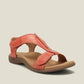 Kathrin - sommer 2023 lederschuhe mit verstellbaren sandalen