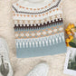 Hanan - bedruckte pullover mit langen armeln