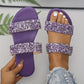 Goldene pantoffeln mit glitzer - Eva