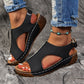 Weiße Sandalen mit Cutouts - Tessa
