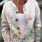 Celia – strickjacke mit floralen details für elegante outfits