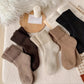 Warme Socken Beige – Weiche Winterstrümpfe