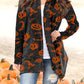 Halloween Strickjacke Orange - Gemütliche Damen Cardigan