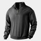 Dirk – klassischer quarter-zip pullover mit stehkragen