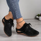Weiße Komfort Slipper - Sophie