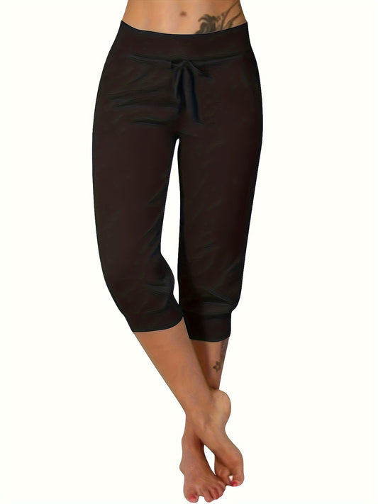 Schwarze Komfort Sweatpants - Mia