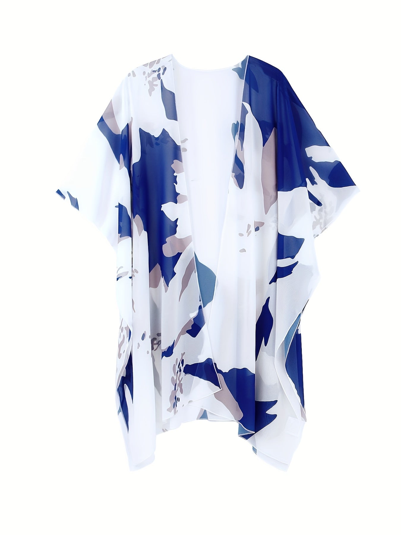 Blau-Weißer Sommerkimono - Maya