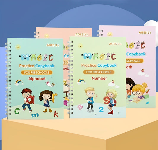 SmartyKidz Magisches Spur- und Verblassungs-Kopierbuch-Viererset