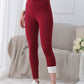 Schwarze Thermo-Leggings mit Fleece – Clara