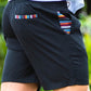 Beigefarbene Freizeitshorts – Max