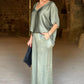 Britt - Zweiteiliges satin-Set