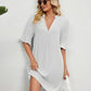 Amabel | sommer damen kleid mit v-ausschnitt