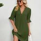Amabel | sommer damen kleid mit v-ausschnitt