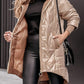 Schwarze Stylische Kapuzenjacke - Mia