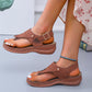Clara - Boho Fransen Sandalen in Schwarz