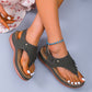 Clara - Boho Fransen Sandalen in Schwarz