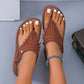 Clara - Boho Fransen Sandalen in Schwarz