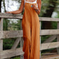 Nora – beige jumpsuit eleganz