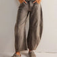 Ava - mid rise barrel jeans für damen
