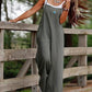 Nora – beige jumpsuit eleganz
