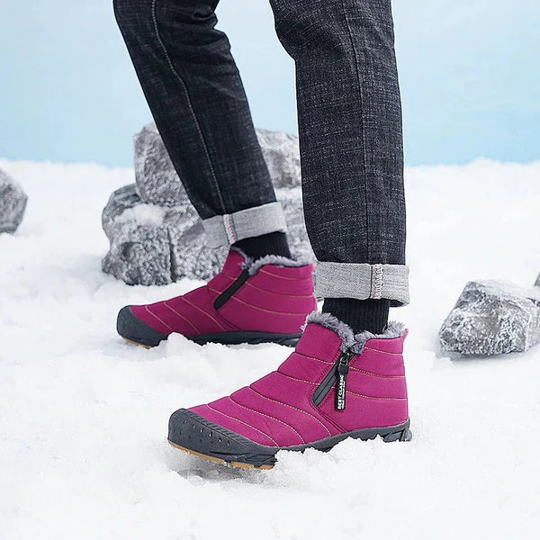 Frostpeak – wasserdichte winterstiefel mit warmem futter