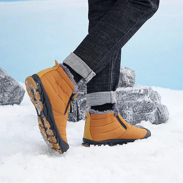 Frostpeak – wasserdichte winterstiefel mit warmem futter