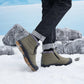 Frostpeak – wasserdichte winterstiefel mit warmem futter