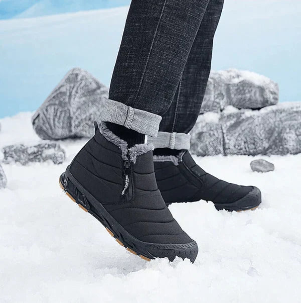 Frostpeak – wasserdichte winterstiefel mit warmem futter