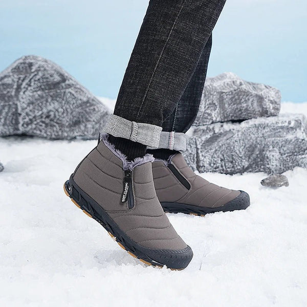 Frostpeak – wasserdichte winterstiefel mit warmem futter