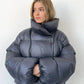 Leonore – stilvolle pufferjacke mit kapuze und wärmeschutz