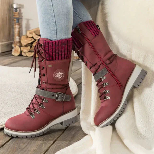 Regina – wasserdichte winterstiefel mit komfort und sicherem grip