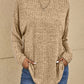 Schwarzer Lässiger Pullover - Mia