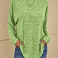 Schwarzer Lässiger Pullover - Mia