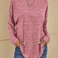 Schwarzer Lässiger Pullover - Mia