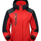 Lila Wasserdichte Wanderjacke - Alina