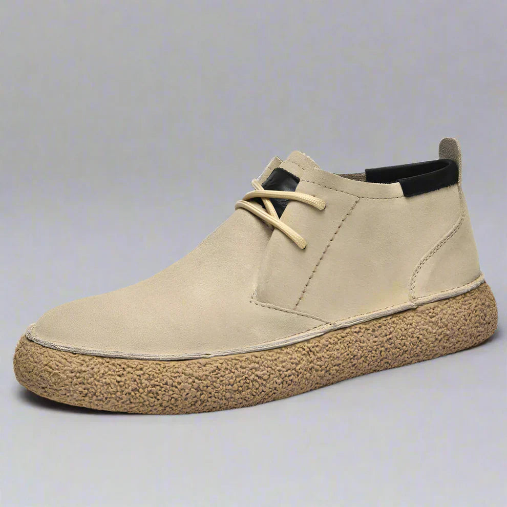 Freizeit-loafer aus wildleder für herren