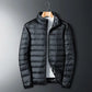 Ultraleichte daunenjacke dunkelblau – Leon