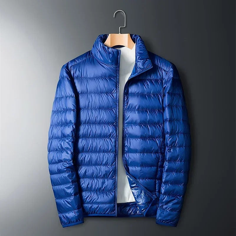 Ultraleichte daunenjacke dunkelblau – Leon