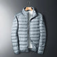 Ultraleichte daunenjacke dunkelblau – Leon