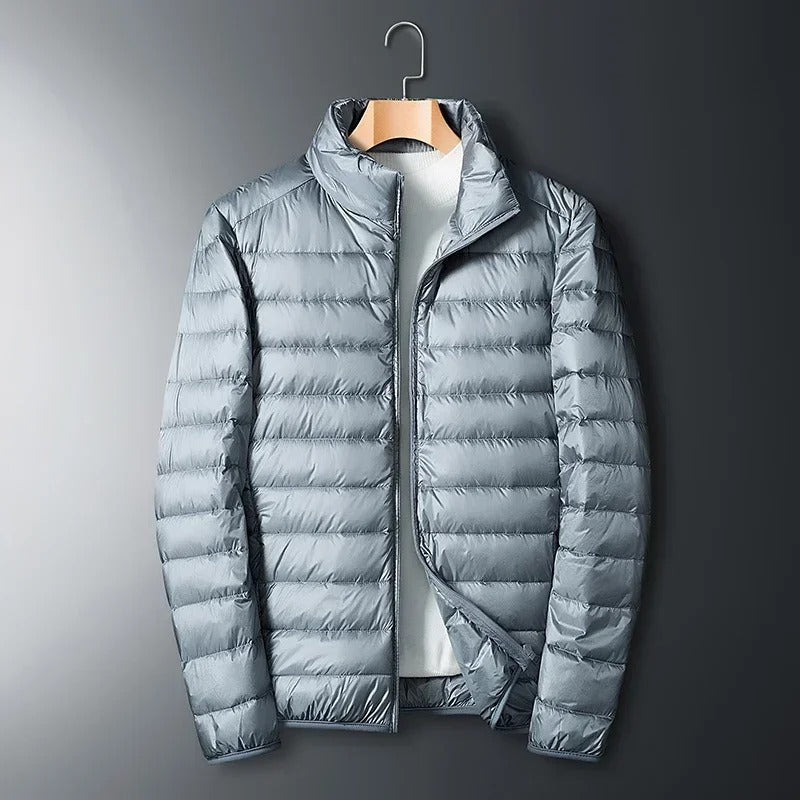 Ultraleichte daunenjacke dunkelblau – Leon