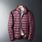 Ultraleichte daunenjacke dunkelblau – Leon
