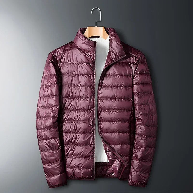 Ultraleichte daunenjacke dunkelblau – Leon